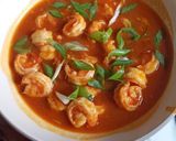 Foto langkah ke 9 dari resep Udang Saus Padang.