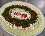 Une image de l'étape 10 de Salade composée concombre,, feta et persil.