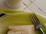 Tamales de elote colados dulces