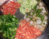A picture of step 2 of Mayo Pasta.