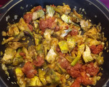 Foto del paso 2 de la receta: Cazuela de verduras con chorizo