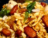 A picture of step 8 of Poha Namkeen.