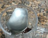 A picture of step 1 of Hand beaten fluffy coffee.