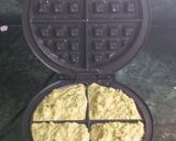 A picture of step 11 of Moong dal waffels.