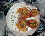 टमाटर कटोरी चाट (Tamatar katori chaat recipe in hindi) रेसिपी चरण 3 फोटो