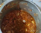 A picture of step 10 of Gur Gajar ke meethe chawal/ (Sweet Jaggery Carrot Rice pudding).