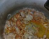A picture of step 4 of Qeema Matar.