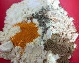 A picture of step 2 of Gatte ki sabji.