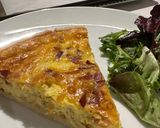 A picture of step 10 of Quiche Lorraine (Bacon and Gruyère Tart).