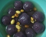 Foto langkah ke 6 dari resep Wedang ronde ubi ungu.