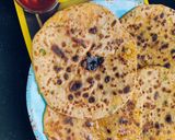स्वादिष्ट गोभी के पराठे लंच बॉक्स के लिए रेसिपी चरण 5 फोटो