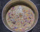 A picture of step 1 of Thandai Rose lassi.