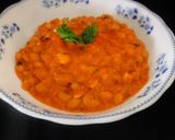 A picture of step 4 of Black eyed peas in makhni gravy.