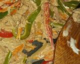 Foto del paso 4 de la receta: Spaghettis con vegetales salteados y atún