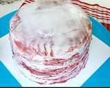 Foto langkah ke 5 dari resep Crepe cake red Velvet.