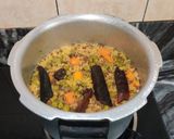 A picture of step 7 of GREEN MOONG DAL KHICHDI with VEGGIES...