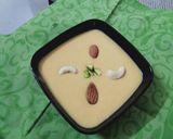 A picture of step 1 of Mango Basundi.