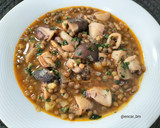 Foto del paso 8 de la receta: Guiso de lentejas con calamar y setas