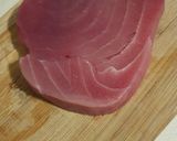 Une image de l'étape 1 de Tataki de thon frais 🤤 #juillet.