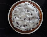 Фото кроку 4 до Пирог с вишней🍒 и белковой глазурью🥧.