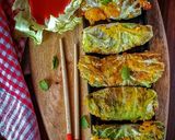 ক্যাবেজ স্প্রিং রোল (cabbage spring roll recipe in Bengali) রেসিপি ধাপ - 5 ছবি