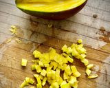 Foto del paso 1 de la receta Polo de sandía y mango (en moldes Lékué)