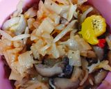 Foto langkah ke 7 dari resep 🥬Vegan Stir-fry Char Kway Teow | rice noodles (kwetiau goreng beras).