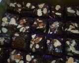 Foto langkah ke 5 dari resep Brownies Pisang Panggang.