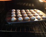 A picture of step 5 of Peanut butter Smore cookies.