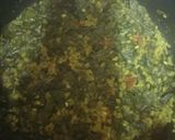 A picture of step 5 of Dal palak (In pressure cooker).