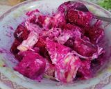 Foto langkah ke 3 dari resep Salad Buah Naga Pisang.