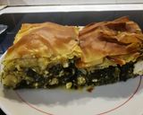 A picture of step 7 of Spinach and Cheese Pie with Ready-Made Country-Style Phyllo Dough.