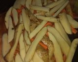 Foto del paso 1 de la receta: Bastones de pecado y verduras a las finas hierbas