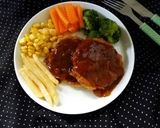 Foto langkah ke 6 dari resep Steak Tempe Saus Lada Hitam.