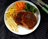 Foto langkah ke 6 dari resep Steak Tempe Saus Lada Hitam.
