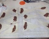 Foto del paso 2 de la receta: Crossant de chocolate