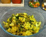 A picture of step 15 of Aloo Gobhi Matar Ki Sabzi.