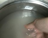 A picture of step 1 of Mince pork porridge.
