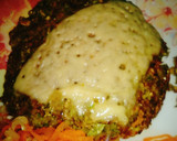 Foto del paso 1 de la receta: Hamburguesas de KALE y zuchini con ensalada de zanahoria, queso y arroz integral