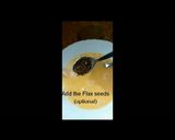 A picture of step 5 of Flax Seed French Toast. #4weekschallenge.