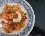 Foto del paso 5 de la receta: Arroz con surtido de mariscos en conserva tipo paella 🥘