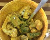 A picture of step 2 of Masala Gobhi.