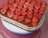 Pas rețetă Tort Tiramisu cu fructe 5 fotografie