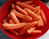 Foto del paso 1 de la receta Ensalada tibia de setas y zanahoria (Menú Vegano)