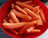 Foto del paso 1 de la receta: Ensalada tibia de setas y zanahoria (Menú Vegano)