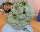 A picture of step 4 of Casar pista Malai kulfi.
