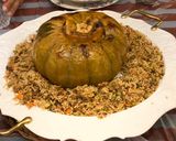 صورة لخطوة 9 من وصفة قرع محشي بأرز الاوزي 🎃