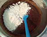 Brownie tejföltorta krémmel recept fázis 2 fotója