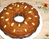 A picture of step 6 of Banana and Peanut Butter Cake.