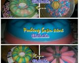 Foto langkah ke 6 dari resep Puding Susu Rainbow#2 (Pelangi) tanpa telur.